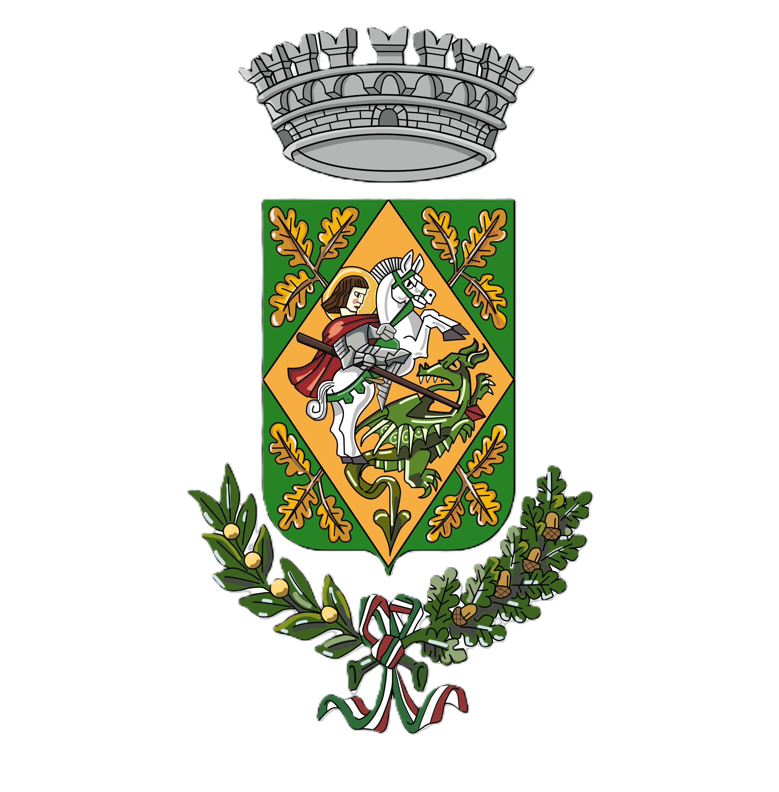 Stemma San Giorgio Bigarello